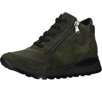 Bequeme waldläufer Stiefelette Schnürschuhe für Damen 364H81 300 066 Braun 41 1/2