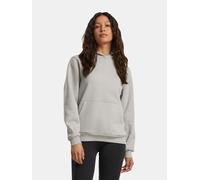 Build Your Brand Damen Kapuzenpullover Fluffy - flauschig, Loose Fit - XS Heller Asphalt