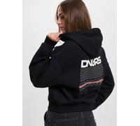 bequemer Dangerous DNGRS Damen Hoodie Kapuze Oversize 300 g/m² Schwarz XL
