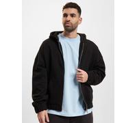 Sweatjacke DROPSIZE "Dropsize Herren Super Heavy Blank Zip-Hoodie", Herren, Gr. M, schwarz, 70% Baumwolle, 30% Polyester, unifarben, Sweatjacken Sweatjacke (66567431-M) schwarz