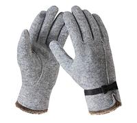 Bequemer Laden Damen Winter Warm Kaschmir Touchscreen Handschuhe mit Fleece Gefütterte, Elegant Winterhandschuhe Strickhandschuhe Wollhandschuhe für Kaltes Wetter