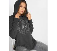 bequemer Merchcode Damen Hoodie große Kapuze Kordelzug 240 g/m² mit Baumwolle Schwarz S