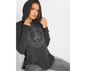 bequemer Merchcode Damen Hoodie große Kapuze Kordelzug 240 g/m² mit Baumwolle Schwarz XS
