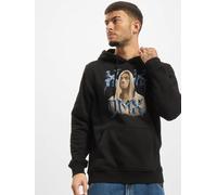 bequemer Mister Tee Herren Hoodie Kordelzug Kapuze mit Baumwolle Schwarz L