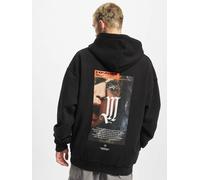 bequemer Mister Tee Herren Hoodie Kordelzug Rippbündchen 460 g/m² mit Baumwolle Schwarz XXL