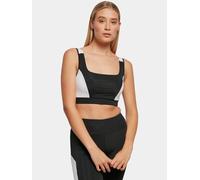 Urban Classics Damen Ladies Color Block Bra BH, Black/White, M