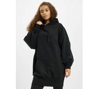 bequemer URBAN CLASSICS Damen Hoodie große Kapuze Kordelzug 300 g/m² mit Baumwolle Schwarz XL