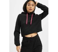 Urban Classics Frauen Hoody Ladies Contrast Drawstring in schwarz S schwarz