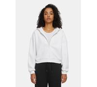 Urban Classics Damen Kapuzenpullover Ladies Cozy Short Zip Hoody, kurzer Hoodie für Frauen, mit Reißverschluss, erhältlich in verschiedenen Farben, Größen XS-5XL