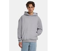 bequemer URBAN CLASSICS Herren Hoodie 500 g/m² mit Baumwolle Grau 5XL