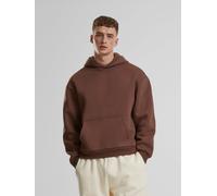bequemer URBAN CLASSICS Herren Hoodie Kapuze 330 g/m² mit Baumwolle Braun L
