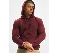 bequemer Urban Classics Herren Hoodie Kordelzug Rippbündchen 300 g/m² mit Baumwolle Bordeaux-Rot S