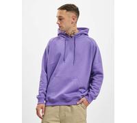 bequemer URBAN CLASSICS Herren Hoodie Kordelzug Rippstrick 380 g/m² mit Baumwolle Violett XL