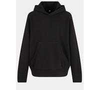 bequemer Urban Classics Unisex Hoodie Rippbündchen Kapuze mit Baumwolle Schwarz 110/116