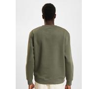 bequemes Alpha Industries Herren Sweatshirt mit Baumwolle Militär-Grün M