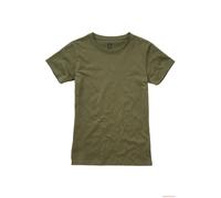bequemes Brandit Damen T-Shirt Baumwolle Oliv 4XL