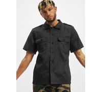 bequemes Brandit Herren Polo-Shirt Taschen Schwarz S