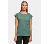 bequemes Build Your Brand Damen T-Shirt 140 g/m² mit Baumwolle Grün L