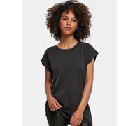 bequemes Build Your Brand Damen T-Shirt 160 g/m² mit Baumwolle Schwarz XL