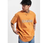 bequemes Dangerous DNGRS Herren T-Shirt Oversize 240 g/m² mit Baumwolle Orange M