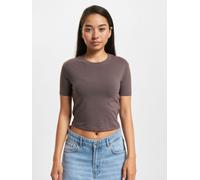 bequemes DEF Damen T-Shirt mit Baumwolle Braun L
