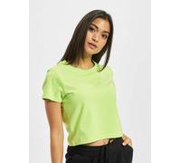 bequemes DEF Damen T-Shirt Stretch mit Baumwolle Lime-Grün M
