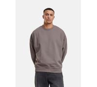 bequemes DEF Herren Sweatshirt mit Baumwolle Grau L