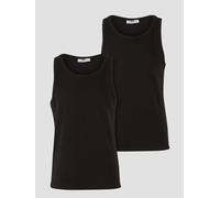bequemes DEF Herren Tank-Top mit Baumwolle Schwarz XL