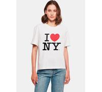 bequemes Merchcode Damen T-Shirt 200 g/m² mit Baumwolle Weiß S