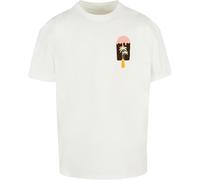 bequemes Merchcode Herren T-Shirt Oversize 240 g/m² mit Baumwolle Weiß L
