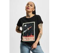 bequemes Mister Tee Damen T-Shirt 140 g/m² mit Baumwolle Schwarz M