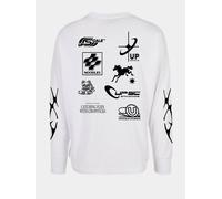 bequemes Mister Tee Herren Sweatshirt 220 g/m² mit Baumwolle Weiß M
