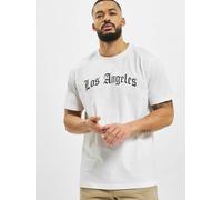 Mister Tee T-Shirt Los Angeles Wording Tee White-L