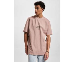 bequemes Mister Tee Herren T-Shirt 240 g/m² mit Baumwolle Alt-Rosa XS