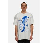 bequemes Mister Tee Herren T-Shirt Oversize mit Baumwolle Weiß 4XL