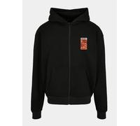 Mister Tee Herren Puffer Peace Heavy Oversize Zip Hoody XS Black