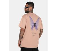 bequemes MJ Gonzales Herren T-Shirt 240 g/m² mit Baumwolle Alt-Rosa S