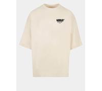 bequemes MJ Gonzales Herren T-Shirt Oversize 220 g/m² mit Baumwolle Ecru-Weiß 3XL