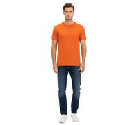 Bequemes U.S. POLO ASSN. Premium Herren Basic T-Shirt nachhaltiges Baumwoll-Shirt Alltags-Shirt 154 68261 53969 512 Orange XL