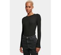 bequemes Urban Classics Damen Longsleeve 12 g/m² Schwarz L