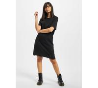 Urban Classics Damen Kleid Boxy Lace Hem Tee Dress – Schwarz – L