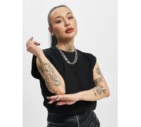 bequemes URBAN CLASSICS Damen T-Shirt Oversize 240 g/m² mit Baumwolle Schwarz L