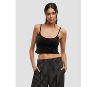 bequemes Urban Classics Damen T-Shirt Stretch Schwarz M