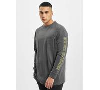 Urban Classics Longsleeve Neon Logo Boxy Pocket LS Darkshadow-M