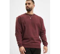 Urban Classics Herren Sweatshirt Crewneck Fleece-Sweatshirt, lässiges Sweatshirt für Männer, Loose Fit, , cherry, 3XL