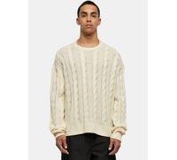 Urban Classics Herren Pullover Boxy Sweater Rundhals Oversize 100% Polyacryl Sand 5XL