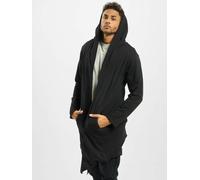 bequemes Urban Classics Herren Sweatshirt Taschen Kapuze 240 g/m² mit Baumwolle Schwarz M