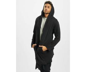 bequemes Urban Classics Herren Sweatshirt Taschen Kapuze 240 g/m² mit Baumwolle Schwarz M