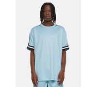 Urban Classics Oversized Stripes Mesh Tee Türkis Herren Türkis S