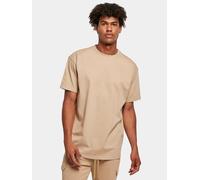 bequemes URBAN CLASSICS Herren T-Shirt Oversize 240 g/m² mit Baumwolle Beige XL